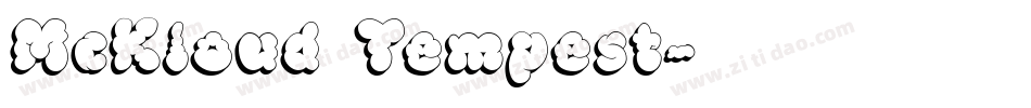 McKloud Tempest字体转换